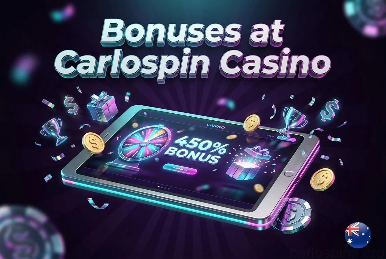 Bonuses at Carlospin Casino